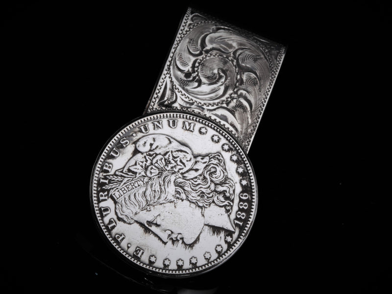 Classic Florentine Money Clip with Custom Monogram – Comstock Heritage, Inc.