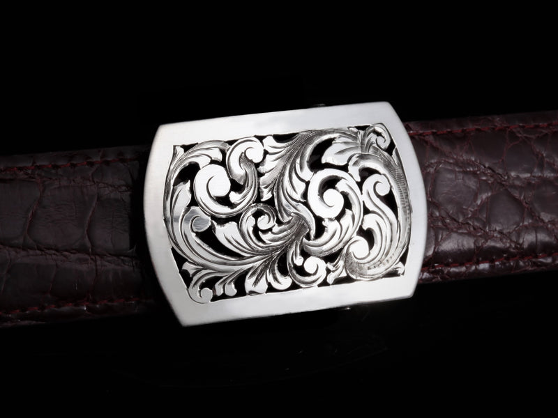 silver dress belt buckles mens silver dress belt buckles Plain Sterling Silver Belt Buckle 1-1/8