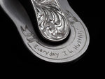 Big Bend 4 Leaf Clover Engraved Money Clip With Wire