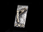Gold RW Girl Money Clip With Initials