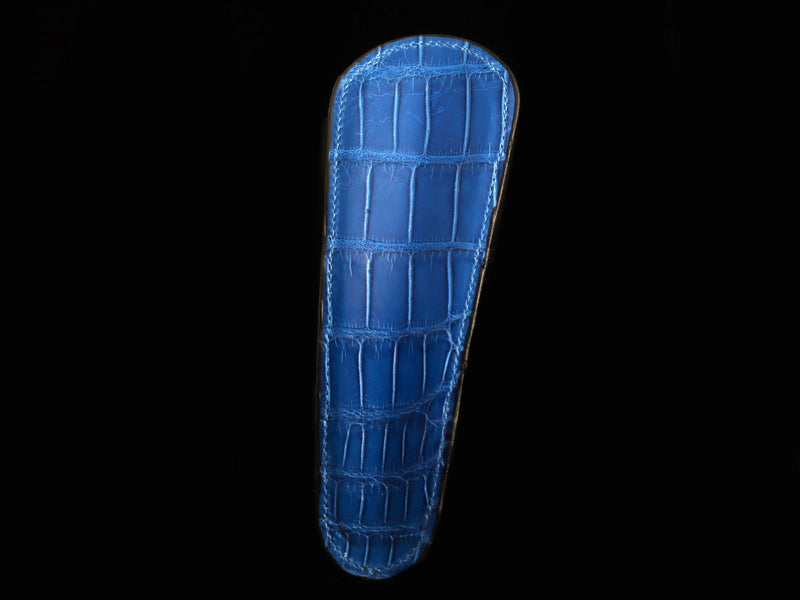 Blue Alligator Shoe Horn