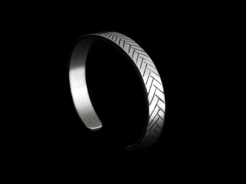 Large Style Herringbone Cuff