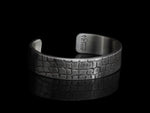 Sterling Gator Cuff