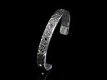 Hammered & Holes Cuff 3/8"