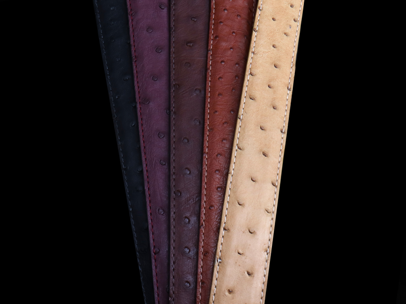 RTS Full Quill Ostrich Belts
