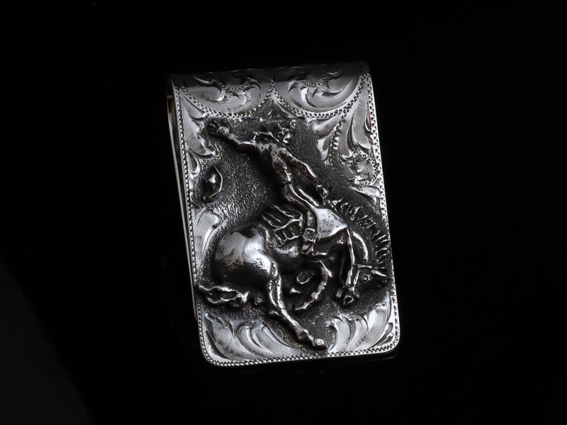 Large JDY Bronc Money Clip