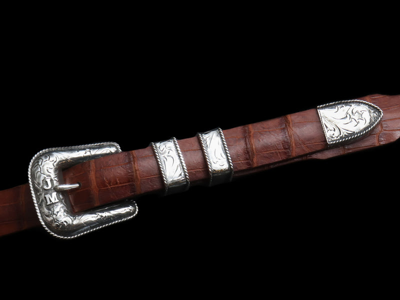 JW Rope Engraved With Initials, Two Colors