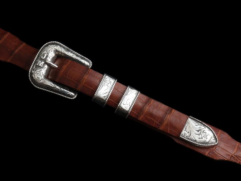 JW Rope Engraved With Initials, Two Colors