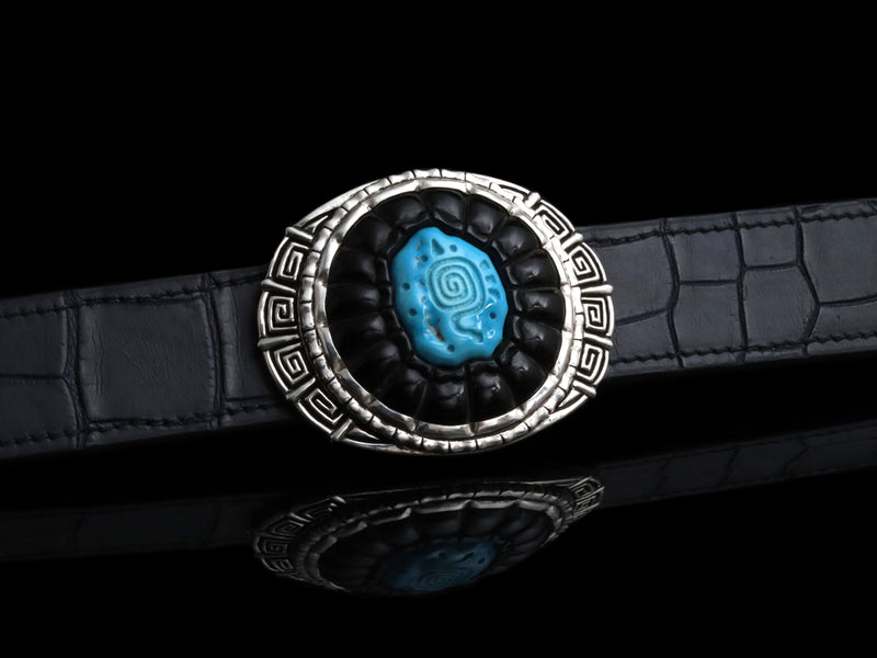Turquoise & Jet Snake
