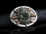 Mokume Skull Sunburst