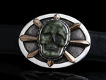 Mokume Skull Sunburst