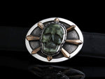 Mokume Skull Sunburst