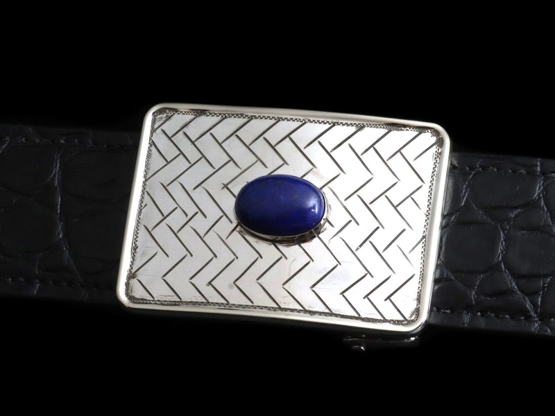 Mason Large Herringbone & Lapis