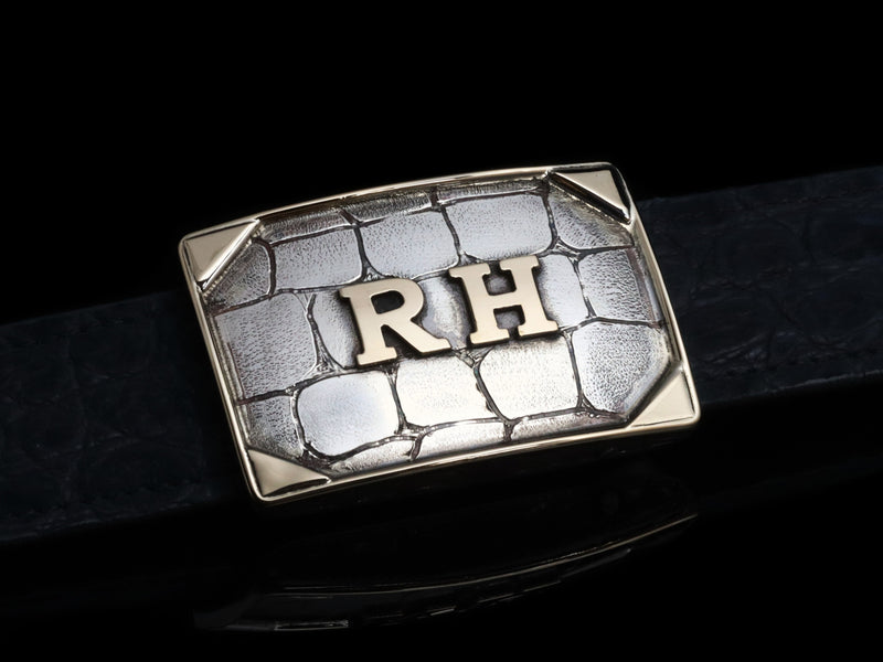 Tyson Gator & Initials 14k