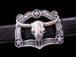 Steer Skull Trophy buckle Jeff Deegan Designs 