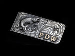 Trout Money Clip With Initials