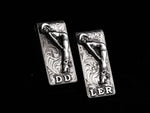 Brady Money Clip With Sterling Initials, Two Ways Money Clips Comstock Heritage 