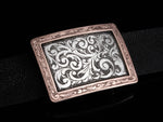 Red Baker Harris, Two Sizes Belt Buckles Comstock Heritage 