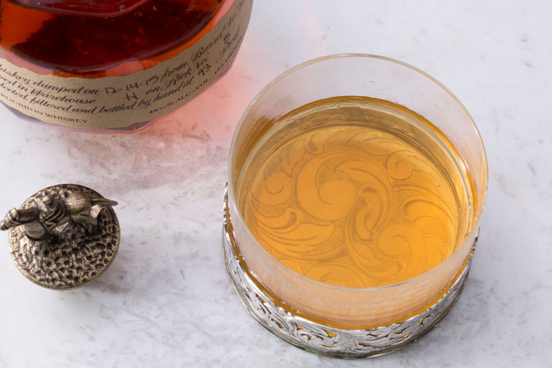 Sterling Silver Bourbon Glass Gifts Comstock Heritage 