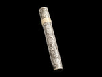 Sterling & 14k Scroll Cigar Tube Gifts Comstock Heritage 