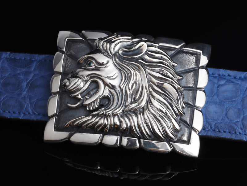 Lion Rampant buckle Jeff Deegan Designs 