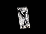 Brady Money Clip With 14k Initials, Two Ways Money Clips Comstock Heritage 