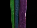 Glazed Alligator Belts (Bright Colors)