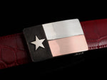 Mason Six Flags of Texas - Texas Star Belt Buckles Comstock Heritage 