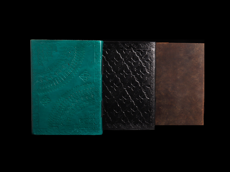 Hand Crafted Leather Journals with Locks (In Stock)