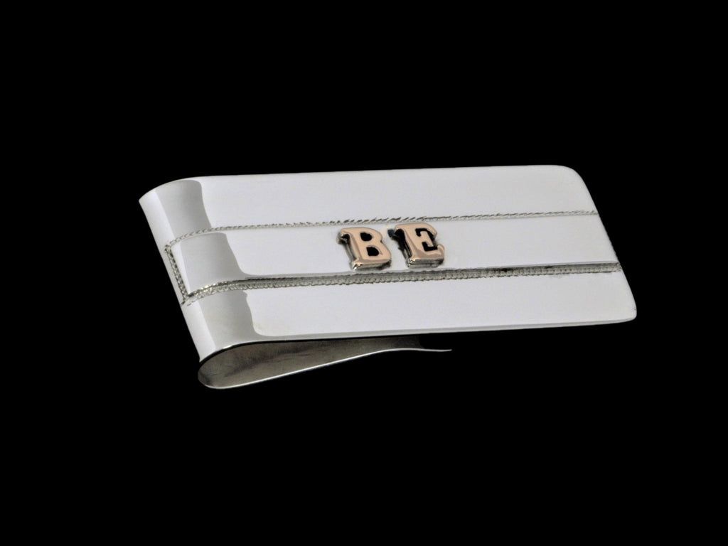 The Understated Initial Money Clip Money Clips Comstock Heritage 
